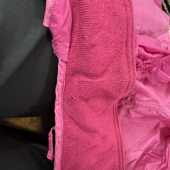 Vintage Eddie Bauer Pink Windbreaker Jacket. Vibrant Pink. Womens Large. - Picture 6 of 8